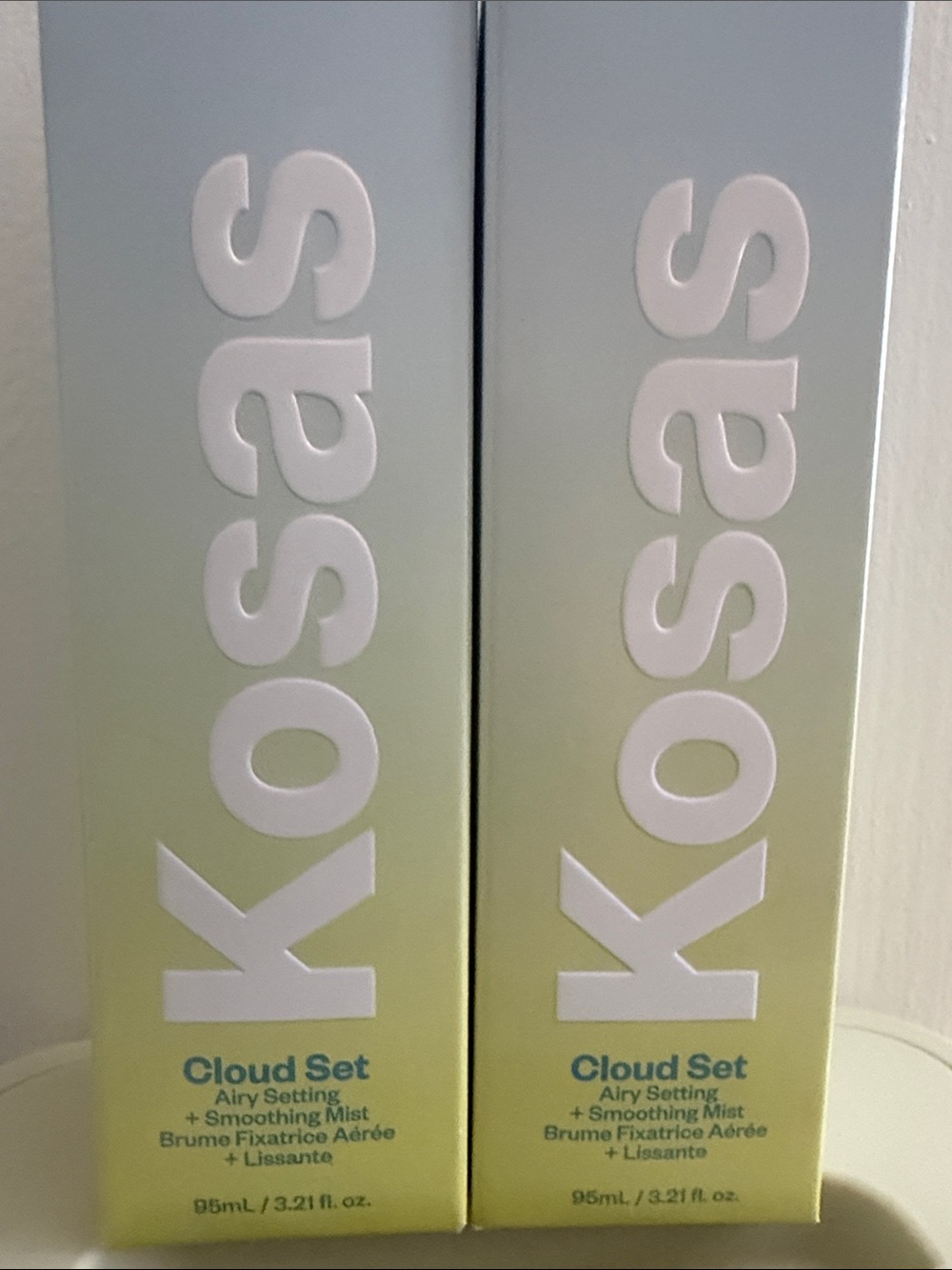 Set of 2 Kosas Cloud Set Airy Setting + Smoothing Mist